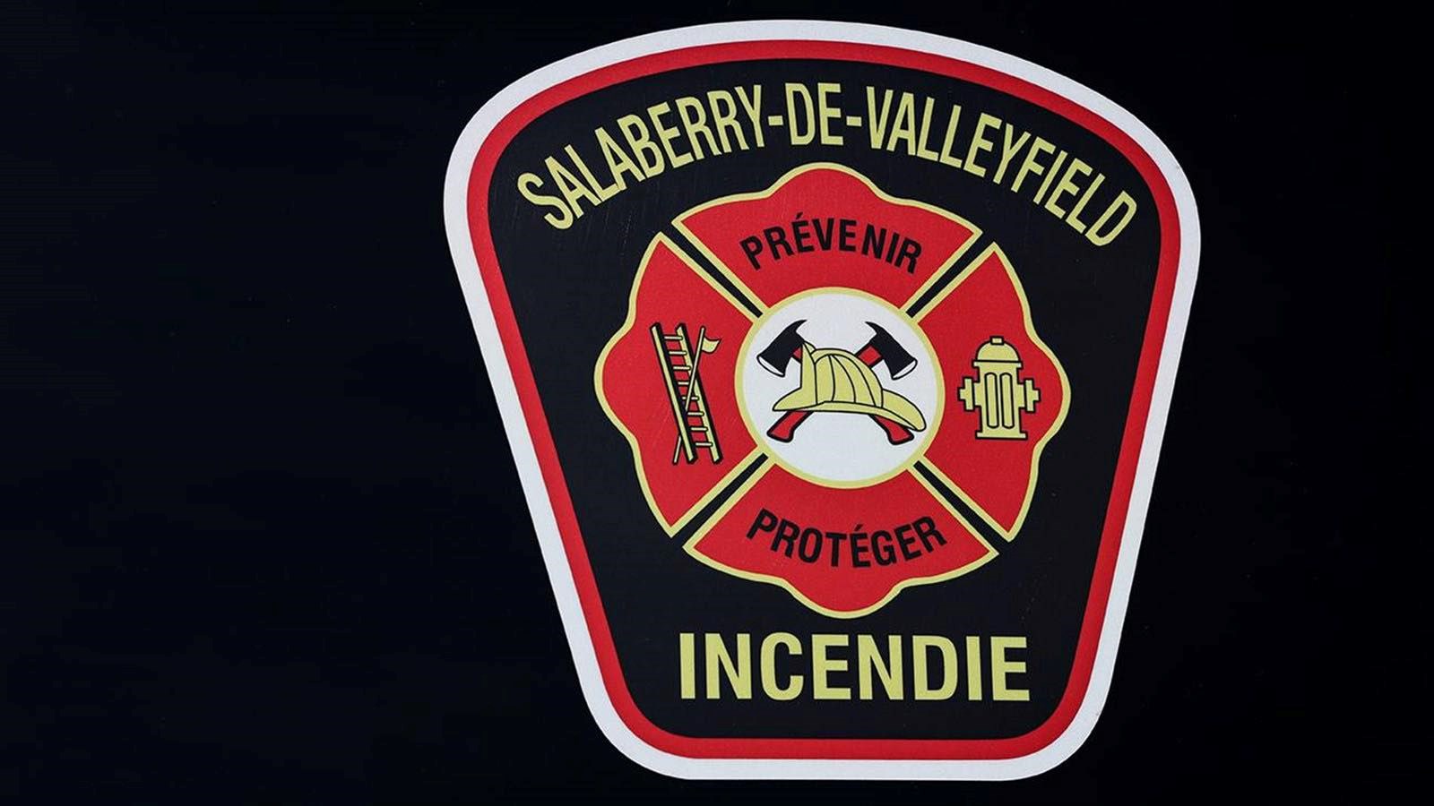 Incendie majeur dans le parc industriel de Salaberry-de-Valleyfield