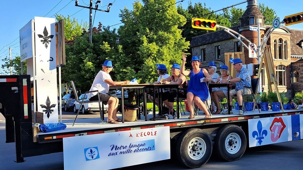 Retour en images sur le défilé de la Saint-Jean-Baptiste à Salaberry-de-Valleyfield