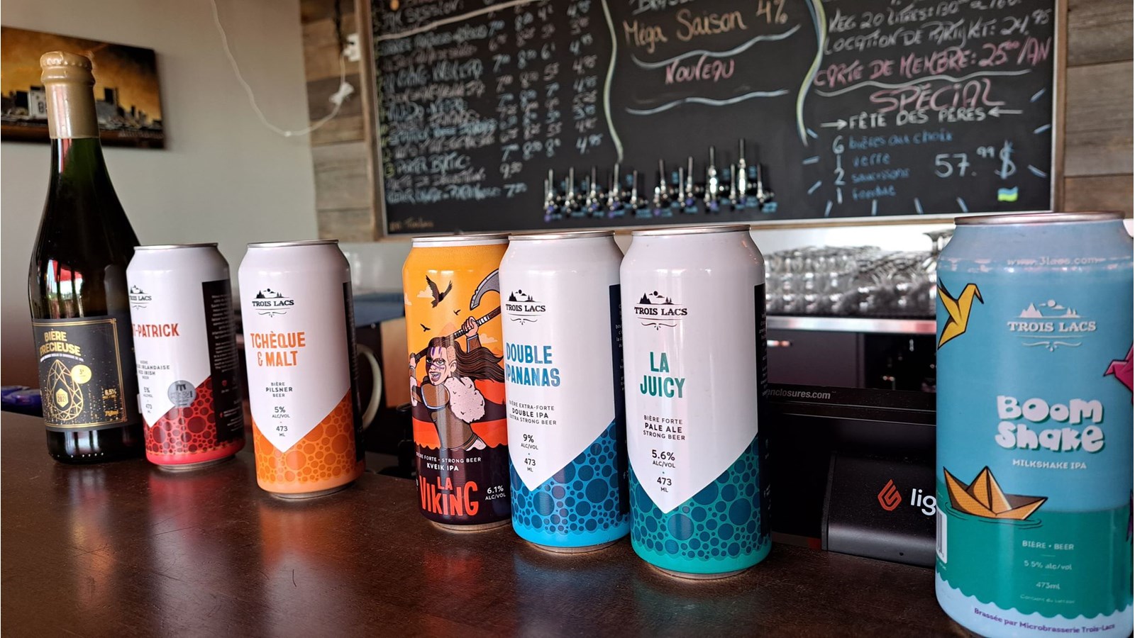La Microbrasserie Trois-Lacs rayonne à l’échelle nationale