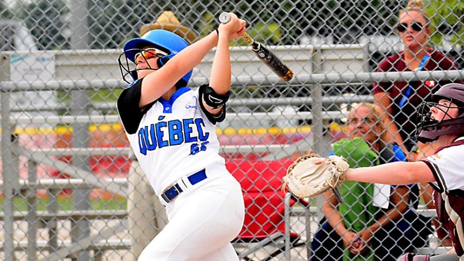 Softball filles - Médaille assurée, reste à connaître la couleur