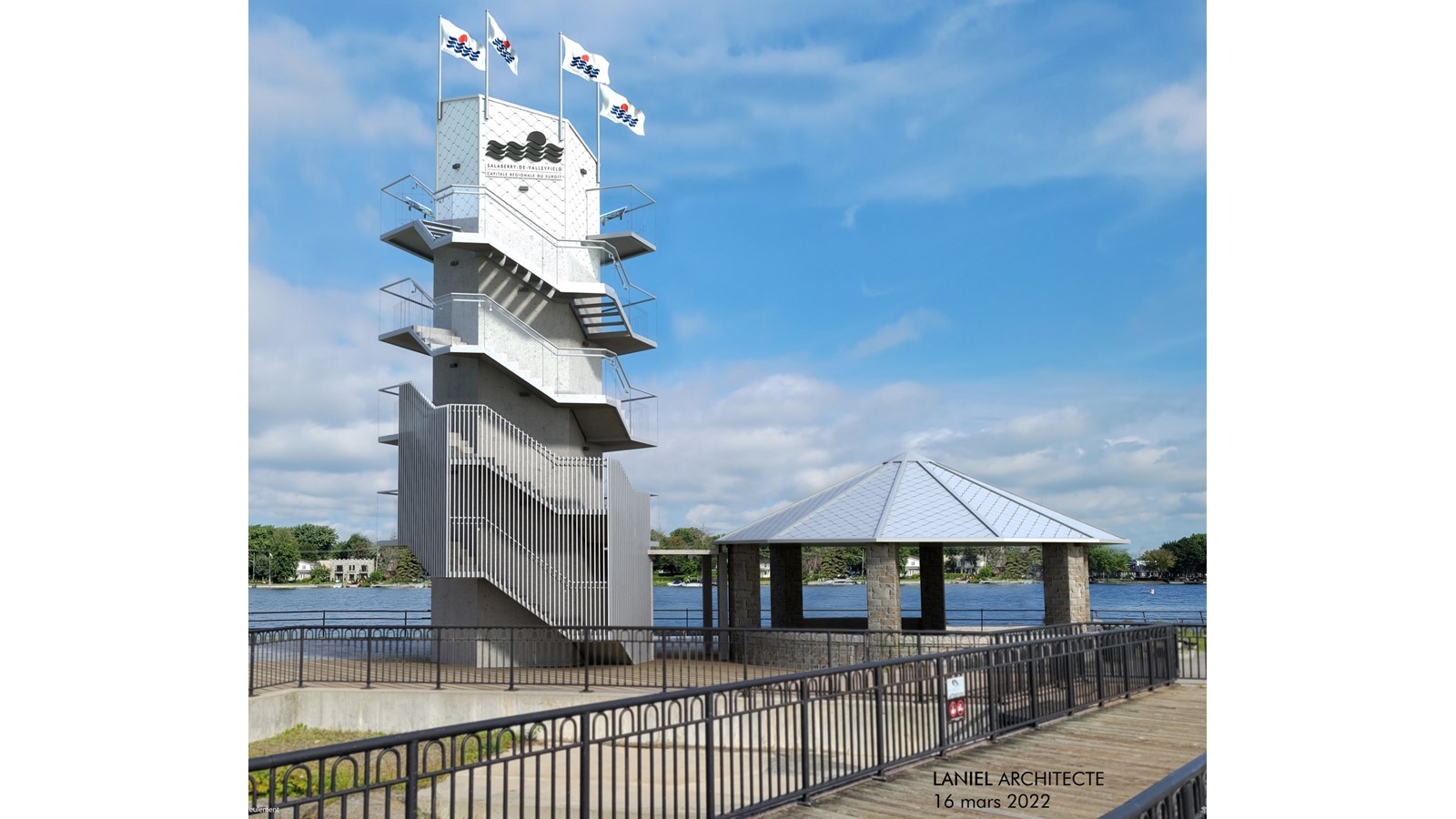 Tour des Régates, jetée Nicholson : démarrage des travaux