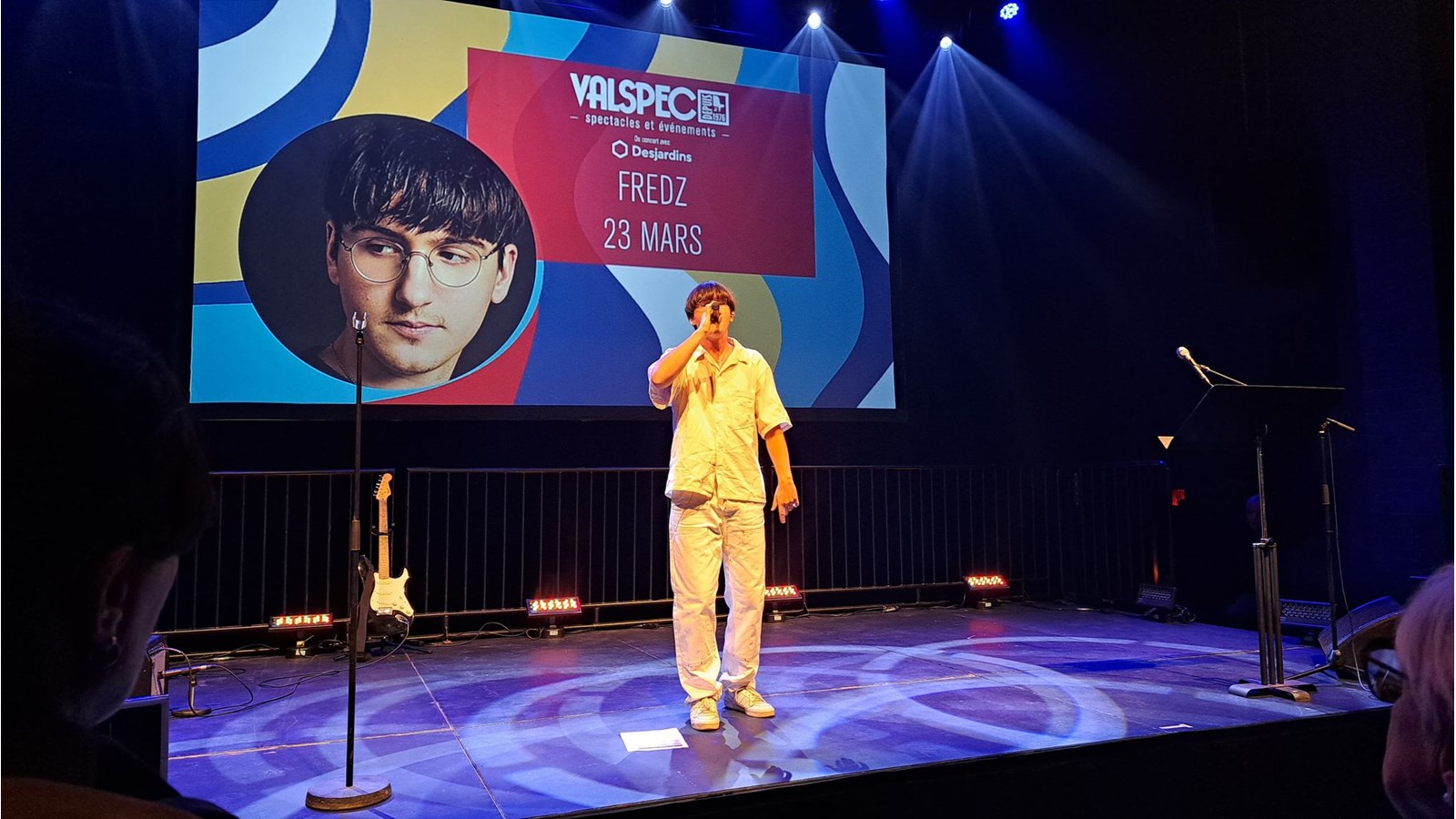 Le rappeur Fredz est l'un des six artistes de la relève qui performeront à la salle Albert-Dumouchel dans les prochaines semaines