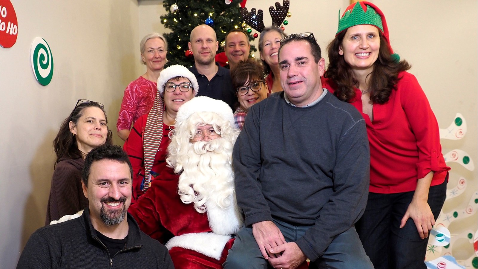 Le père Noël a pris part à trois activités à Hudson