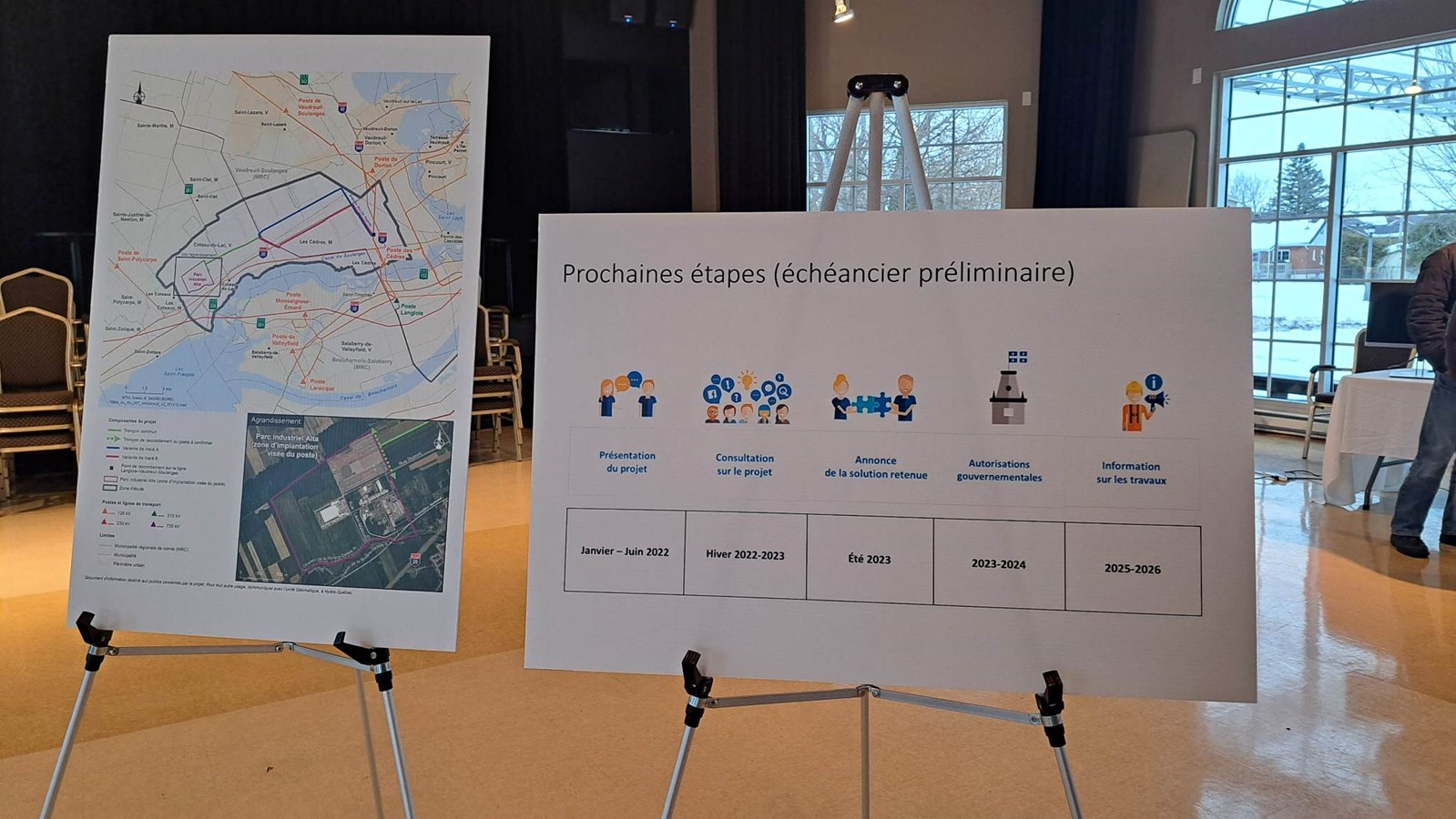 Près de 150 personnes ont assisté aux consultations publiques d'Hydro-Québec