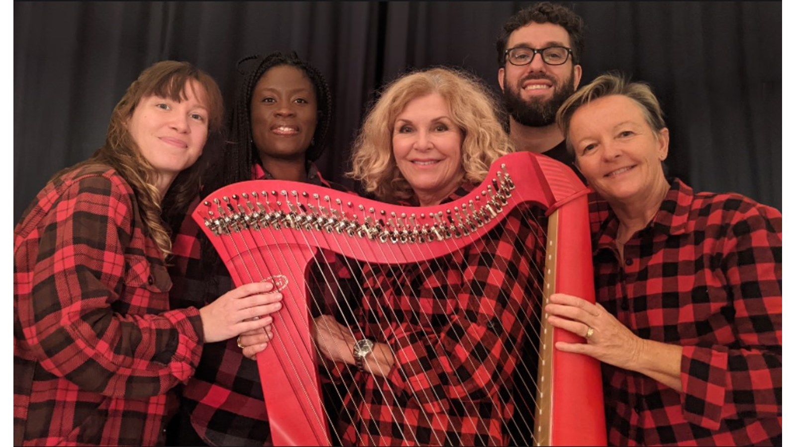 Un quintette de harpistes en concert à Vaudreuil-sur-le-Lac le 19 mars
