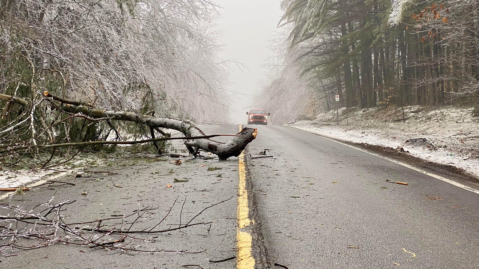 Retour en images sur la tempête de verglas