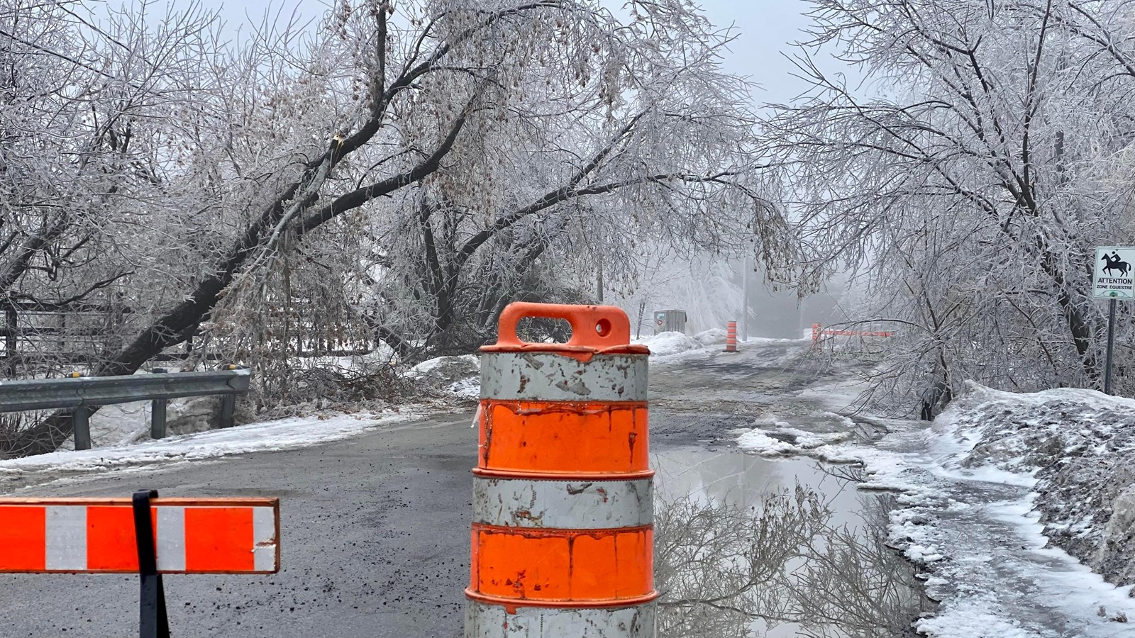 Retour en images sur la tempête de verglas