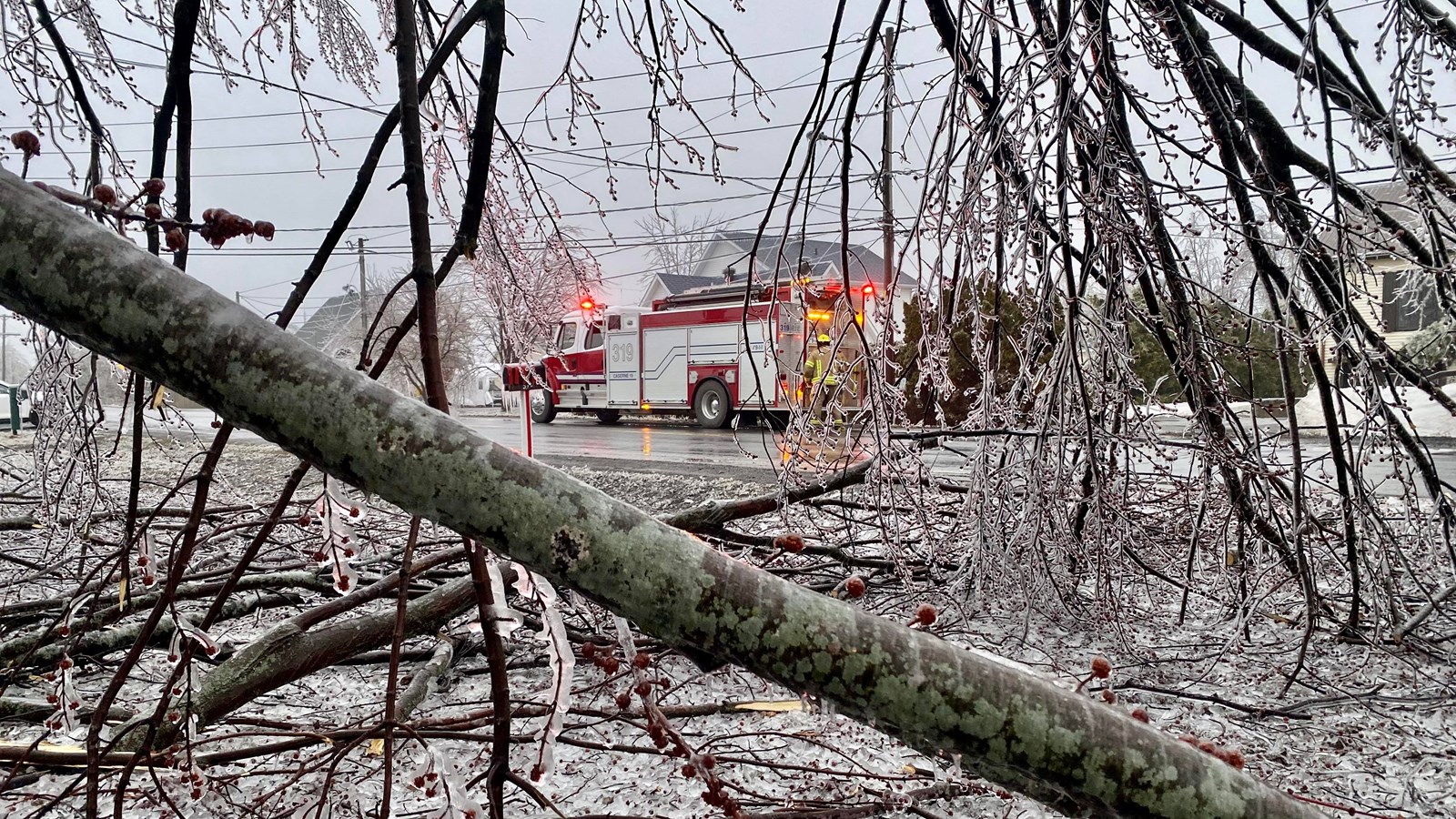 Retour en images sur la tempête de verglas
