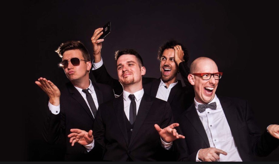 Le quatuor QW4RTZ va divertir les convives et les éblouir avec leurs prouesses vocales lors de l'activité-bénéfice de ce jeudi