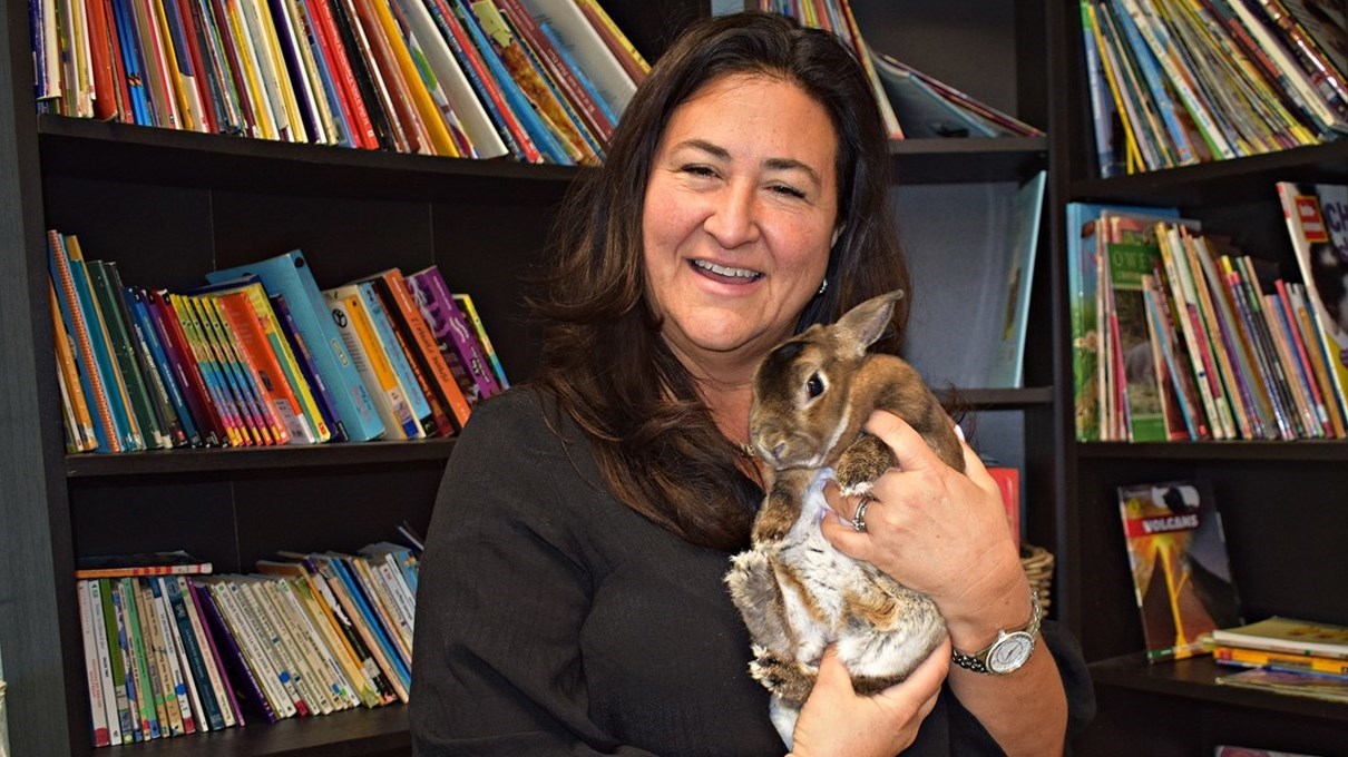 Des animaux pour réduire le stress dans une école primaire de Saint-Lazare