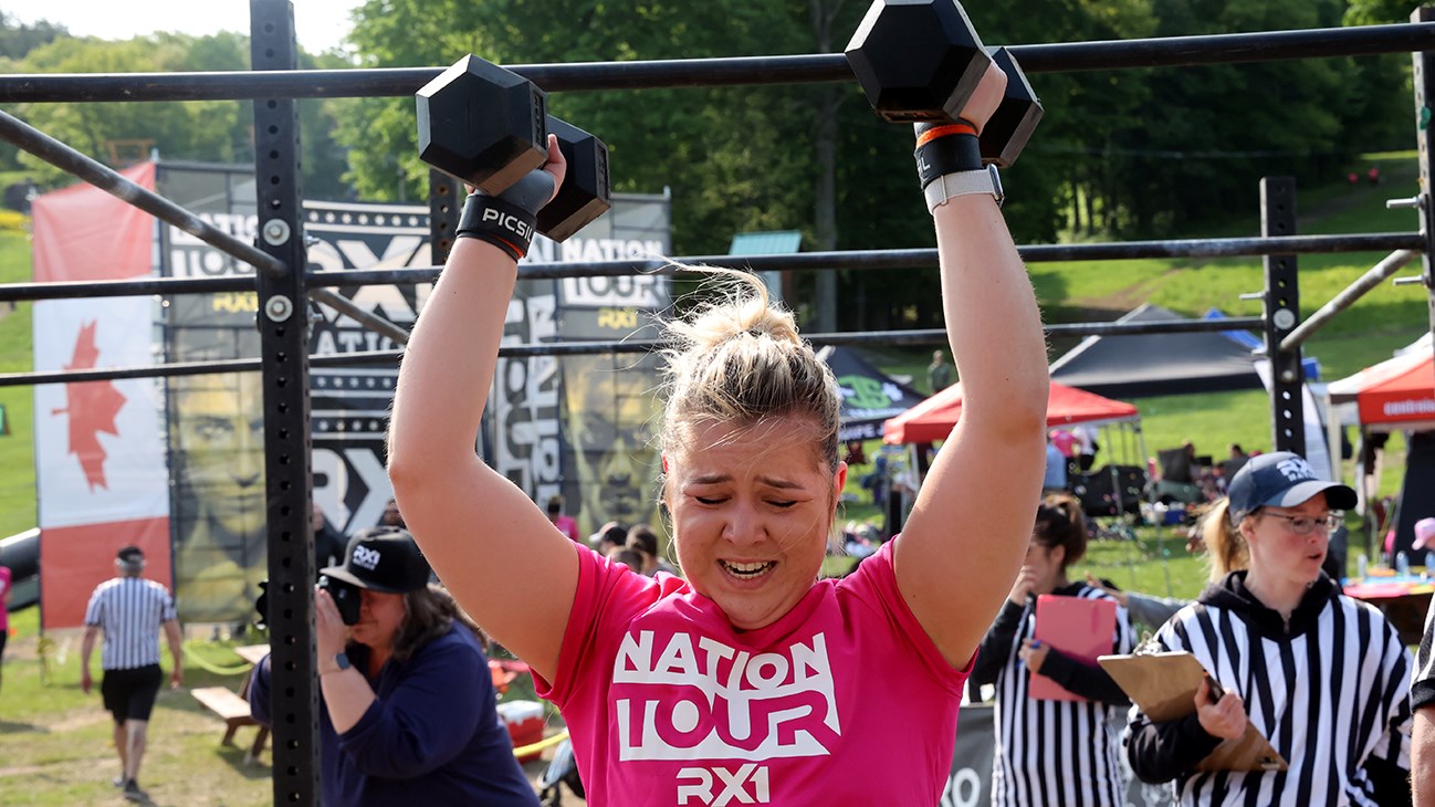 Raphaelle Asselin de Gatineau n'a pas hésité à parcourir les kilomètres nécessaires pour participer à cette compétition ce samedi