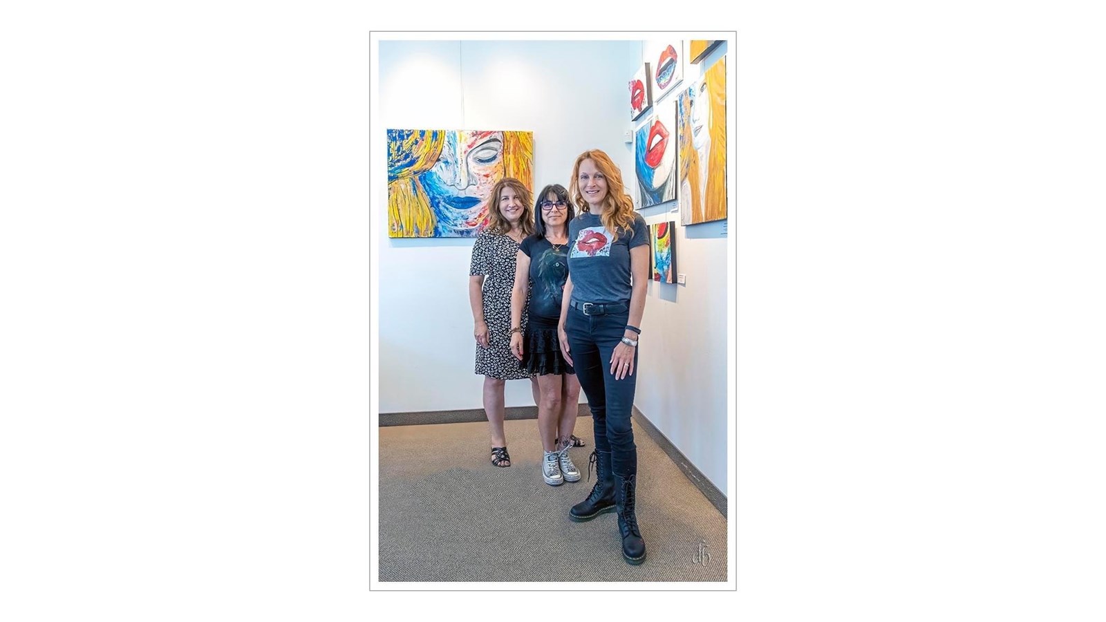 Kristine, Geneviève et Olga