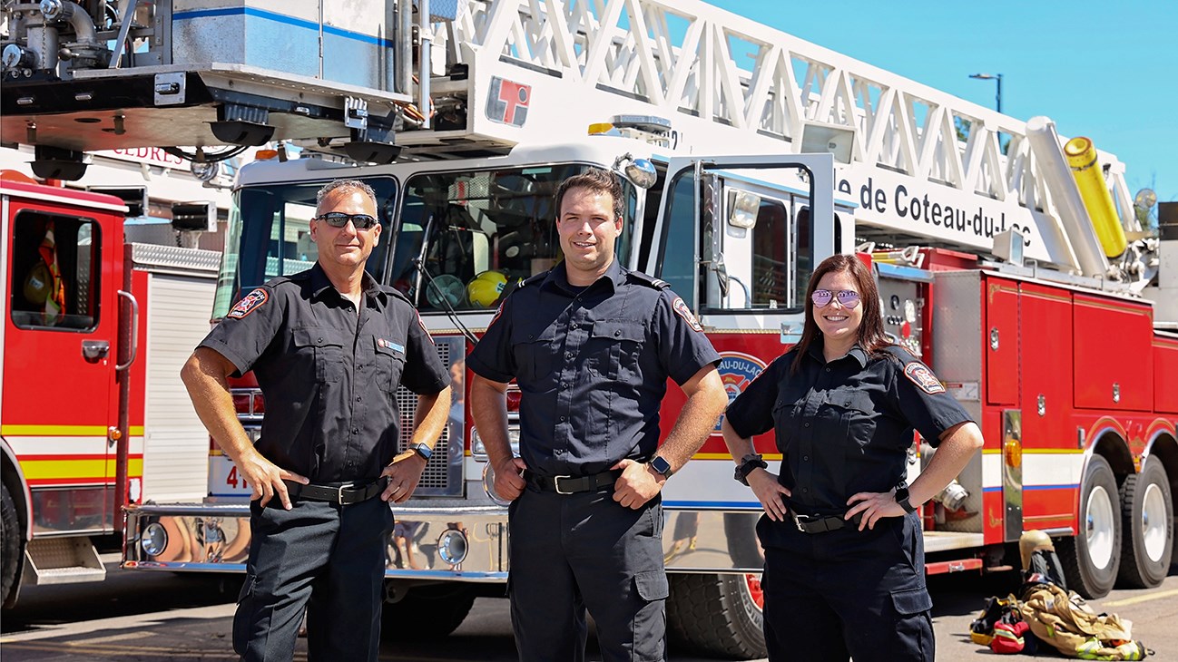 Un nouveau capitaine au sein du Service de sécurité publique et incendie de Coteau-du-Lac