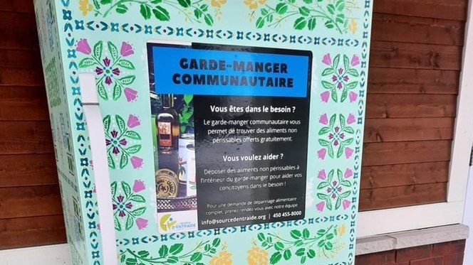 Des frigos et armoires communautaires libre-service dans Vaudreuil-Soulanges