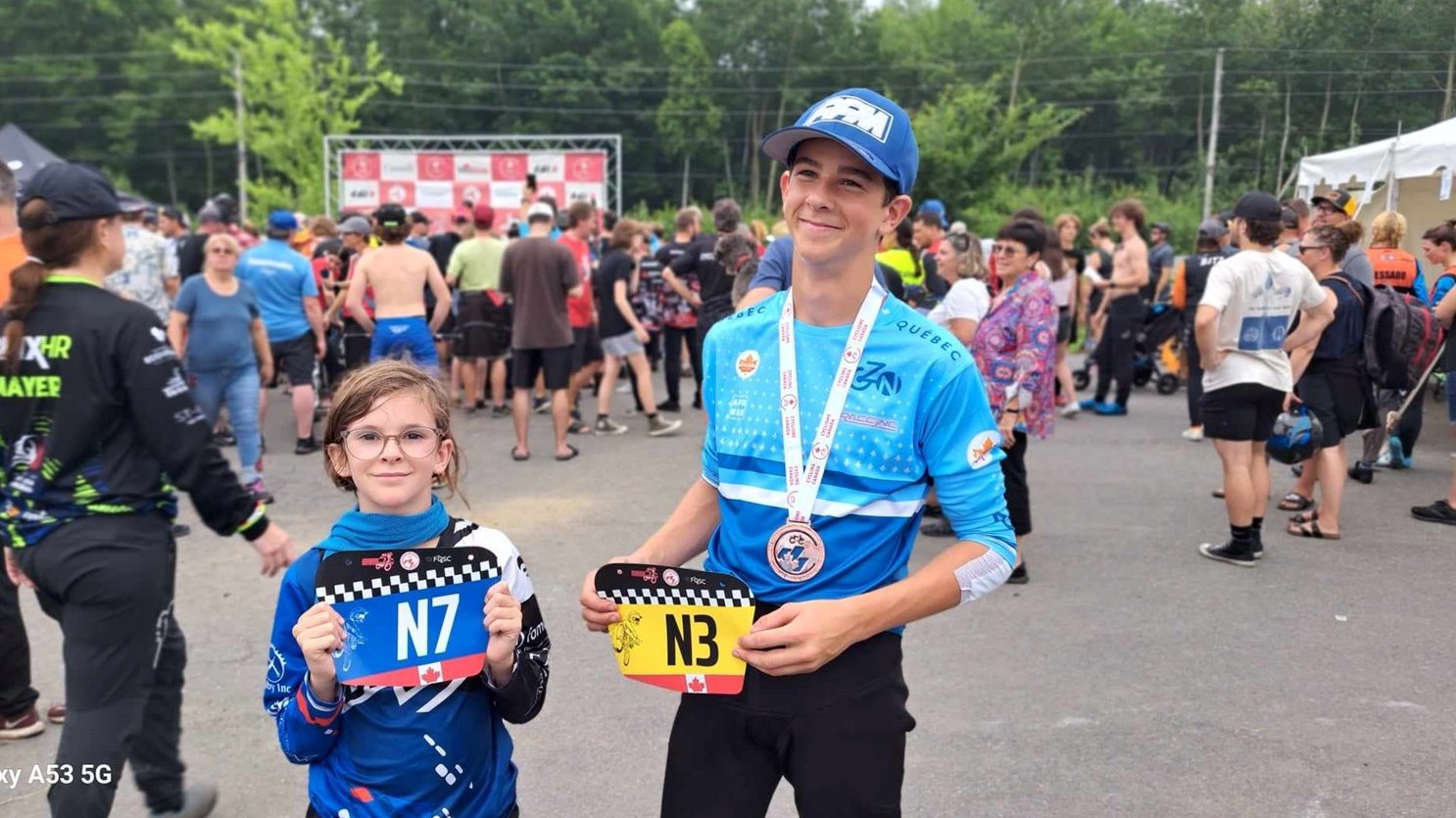Un nouveau podium pour Justin Lafleur