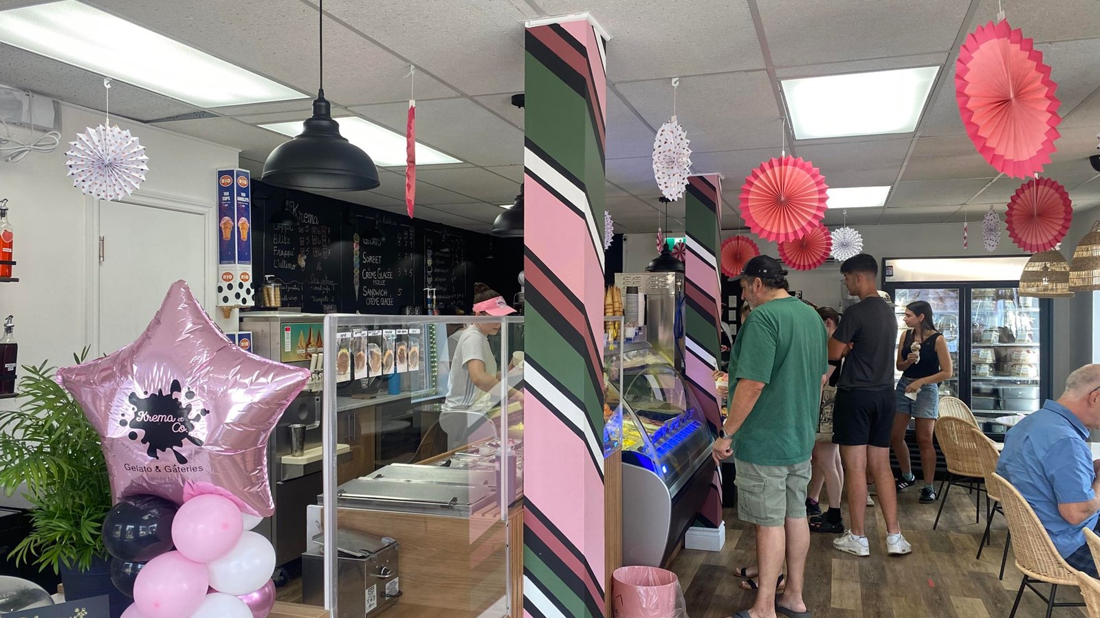 Ouverture officielle de Krema et Co Gelato et Gâteries