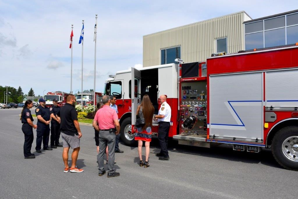 Un nouveau camion autopompe pour la brigade de Rigaud
