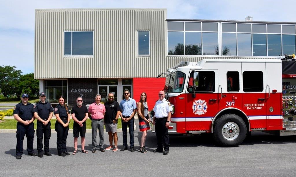 Un nouveau camion autopompe pour la brigade de Rigaud