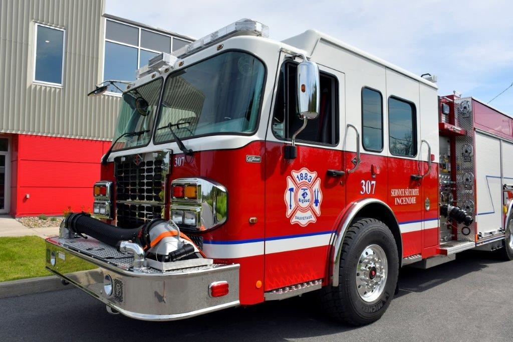 Un nouveau camion autopompe pour la brigade de Rigaud