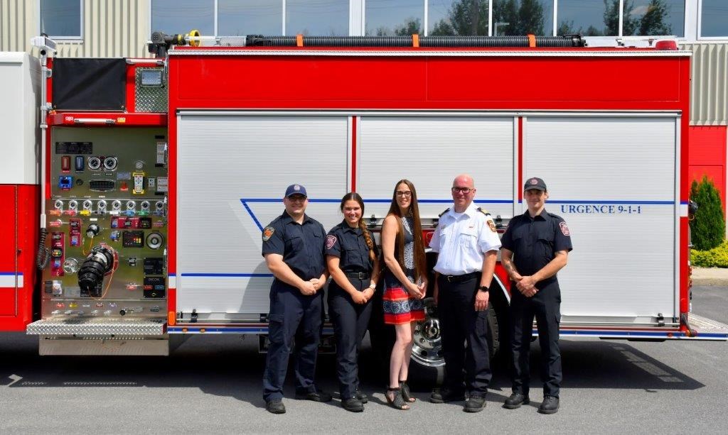 Un nouveau camion autopompe pour la brigade de Rigaud