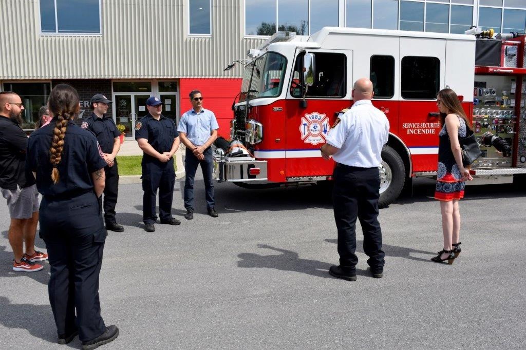 Un nouveau camion autopompe pour la brigade de Rigaud