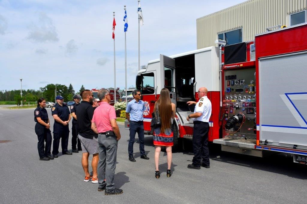 Un nouveau camion autopompe pour la brigade de Rigaud