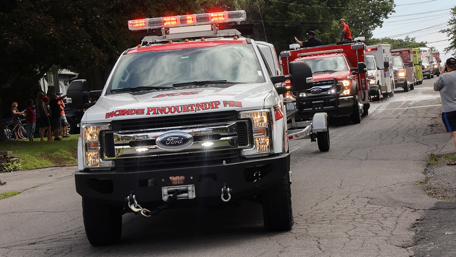 A look back at the Pincourt Firefighters' Day Parade
