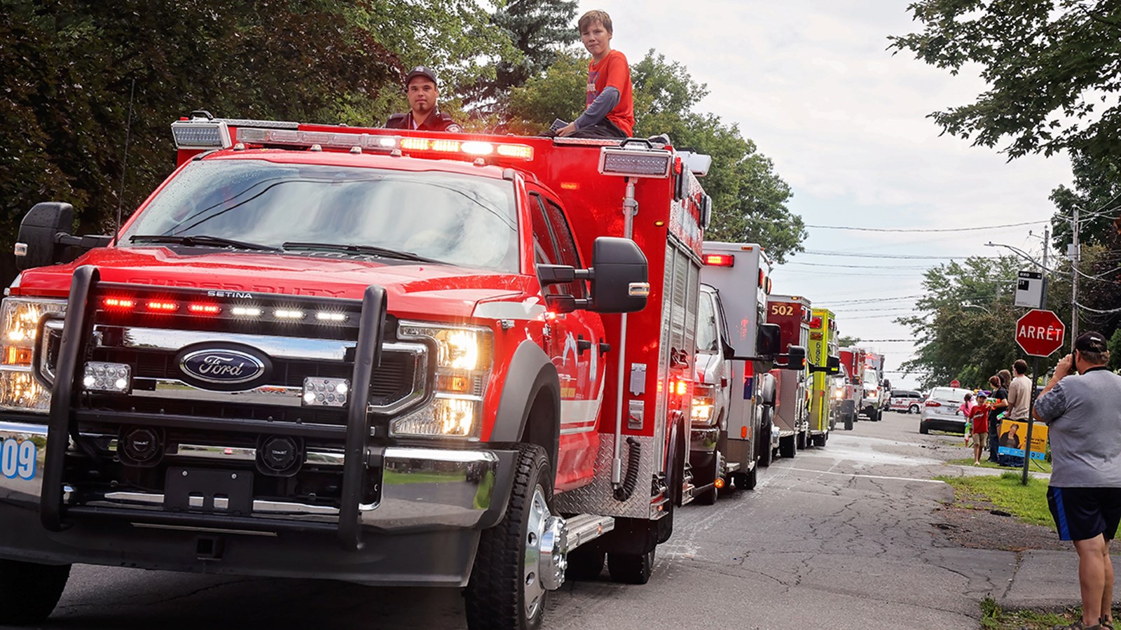 A look back at the Pincourt Firefighters' Day Parade