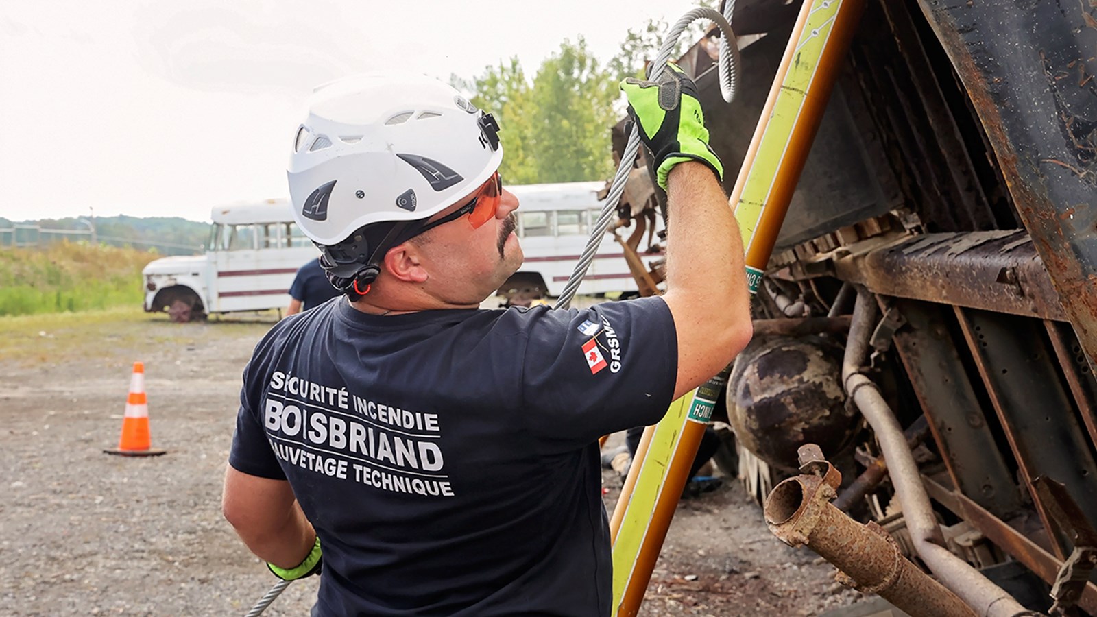 Les pompiers de Salaberry-de-Valleyfield participent à une formation unique