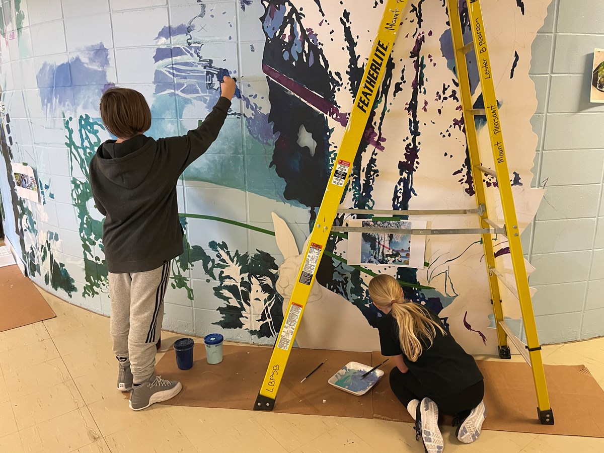 Natura takes flight at Hudson's Mount Pleasant School