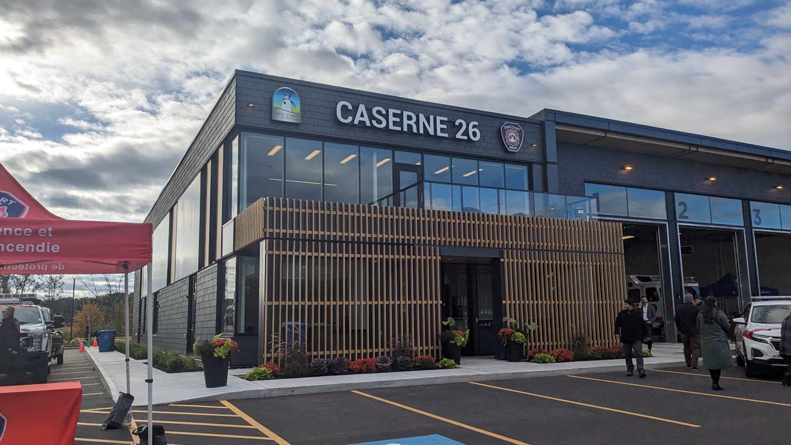 La caserne 26 est officiellement inaugurée