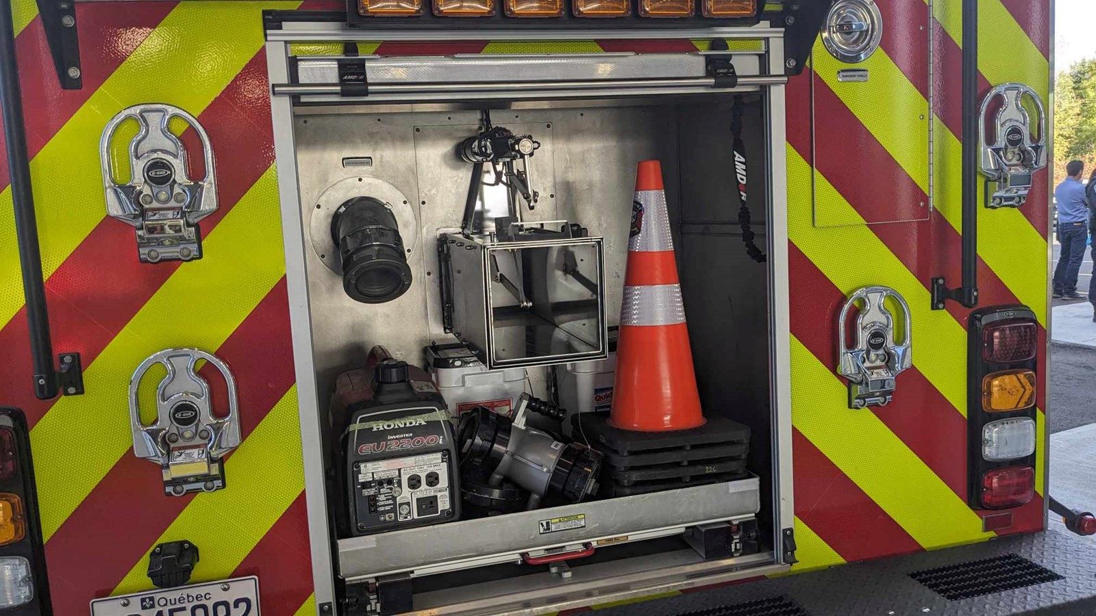 The fire station 26 is officially inaugurated