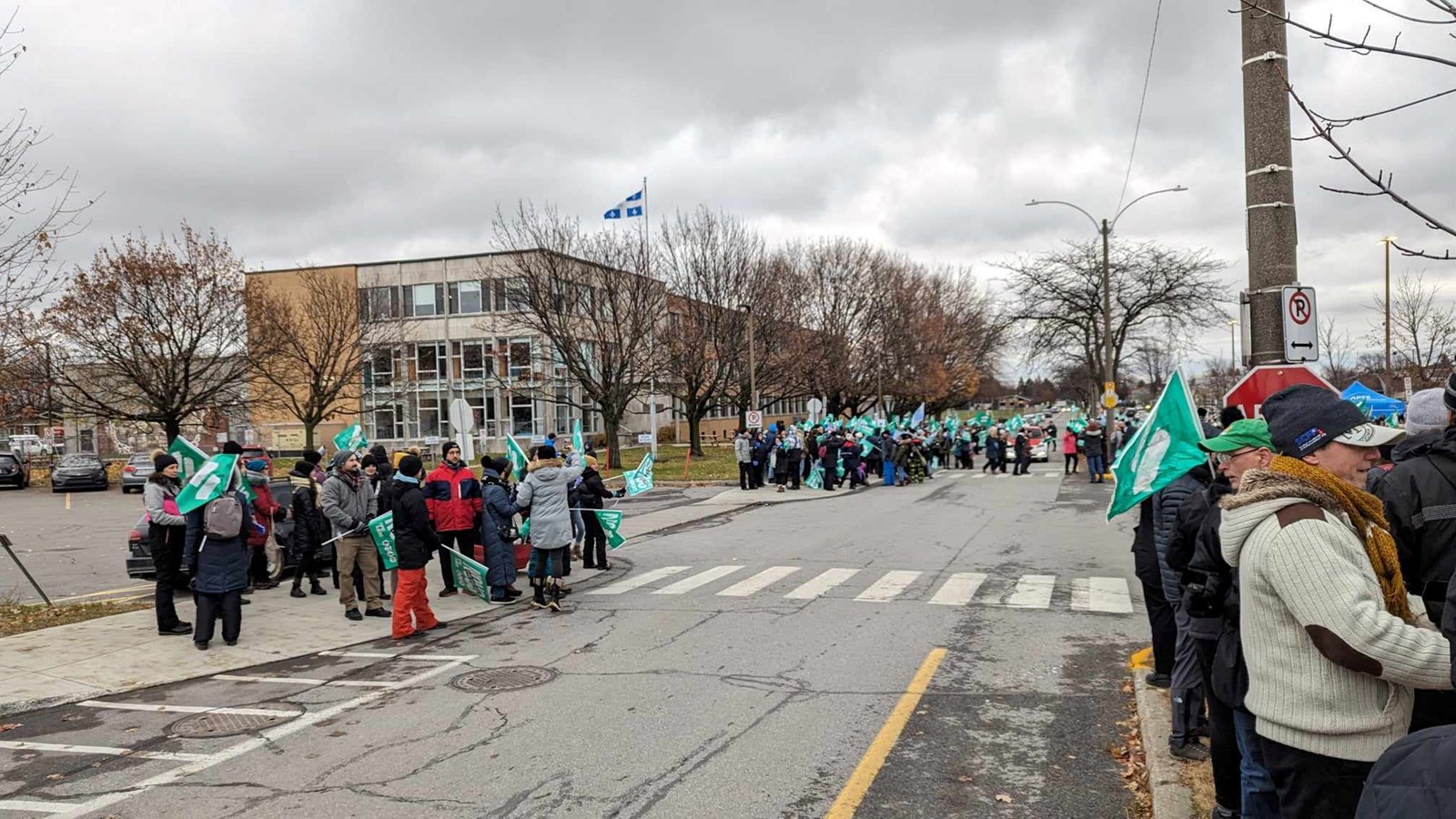 Dernière journée de grève de trois pour le Front commun et la FIQ