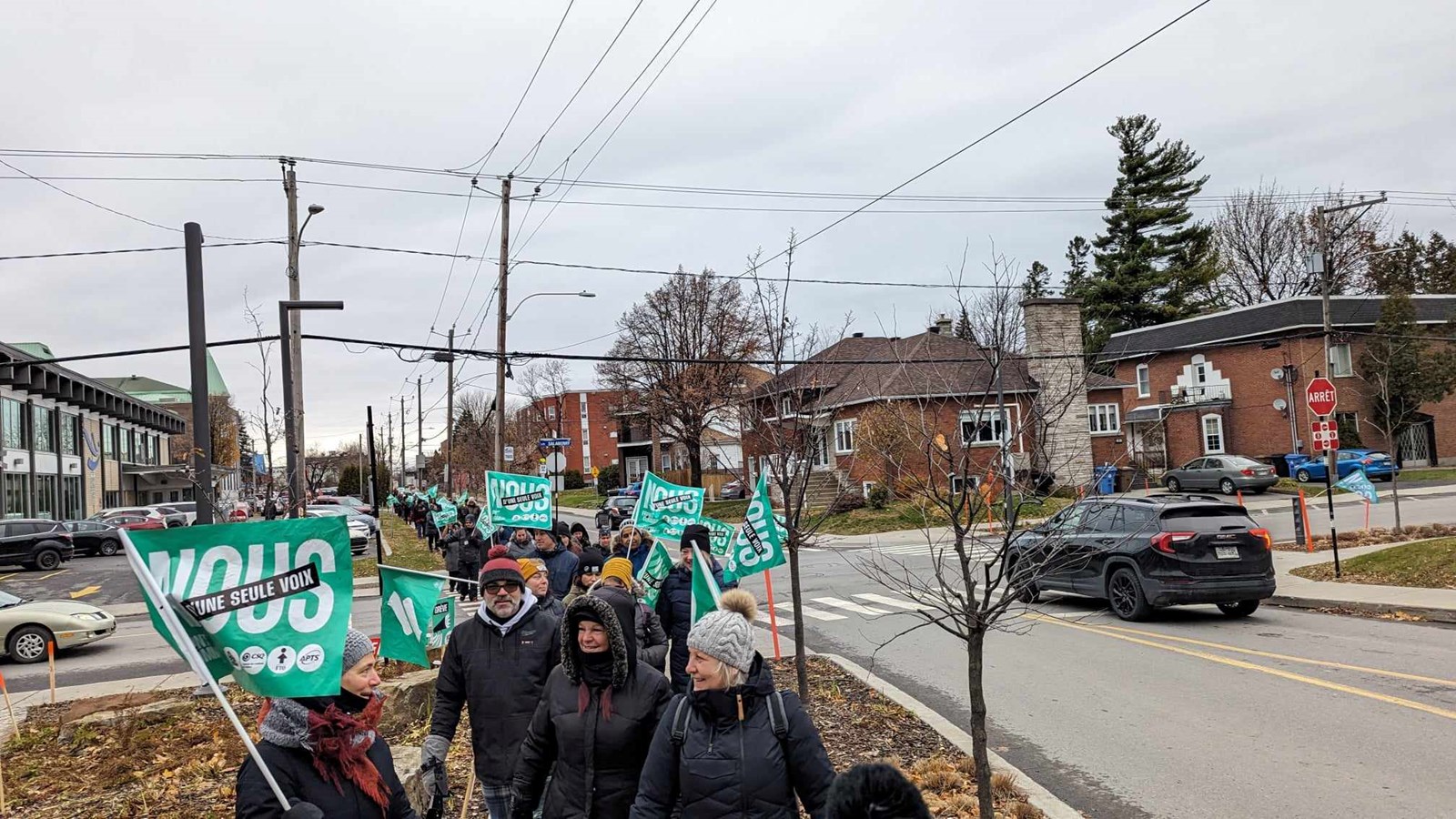 Dernière journée de grève de trois pour le Front commun et la FIQ