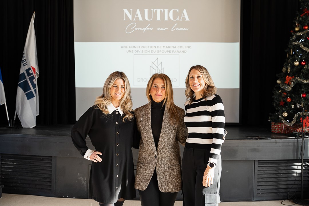 La construction du projet Nautica a démarré à Coteau-du-Lac