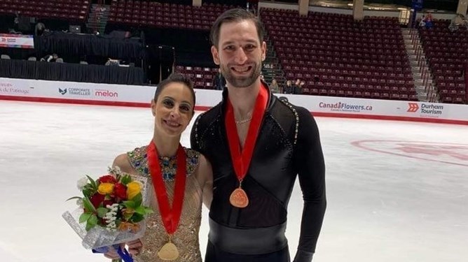 Une nouvelle médaille d'or en couple pour les patineurs de Vaudreuil-Dorion