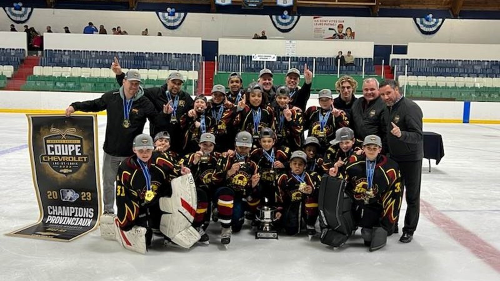 Les Élites H.R.S, une formation locale remporte la Coupe Chevrolet
