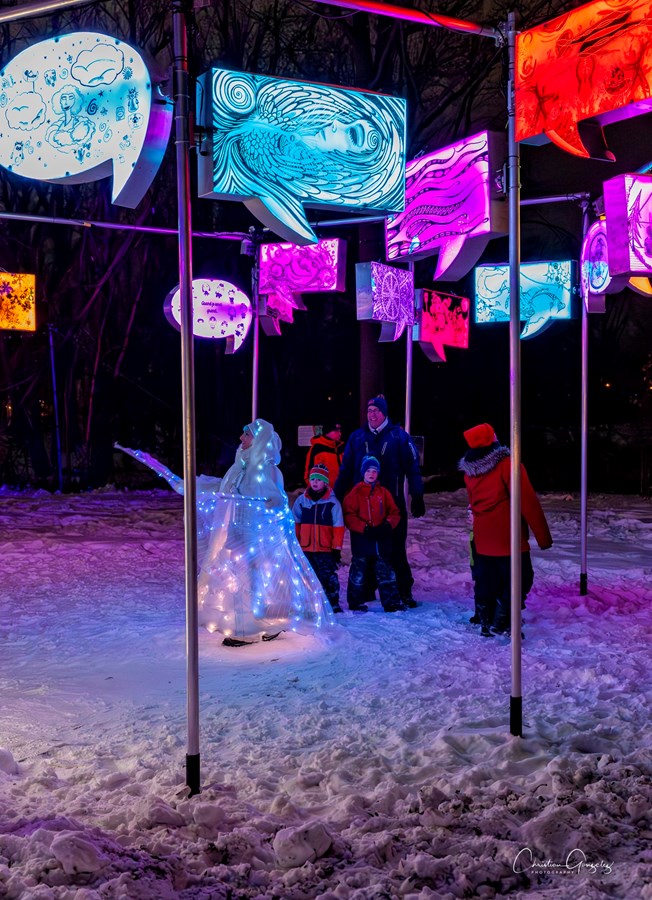 Vaudreuil-Dorion inaugure la 4e édition de l'exposition Lumin'Art