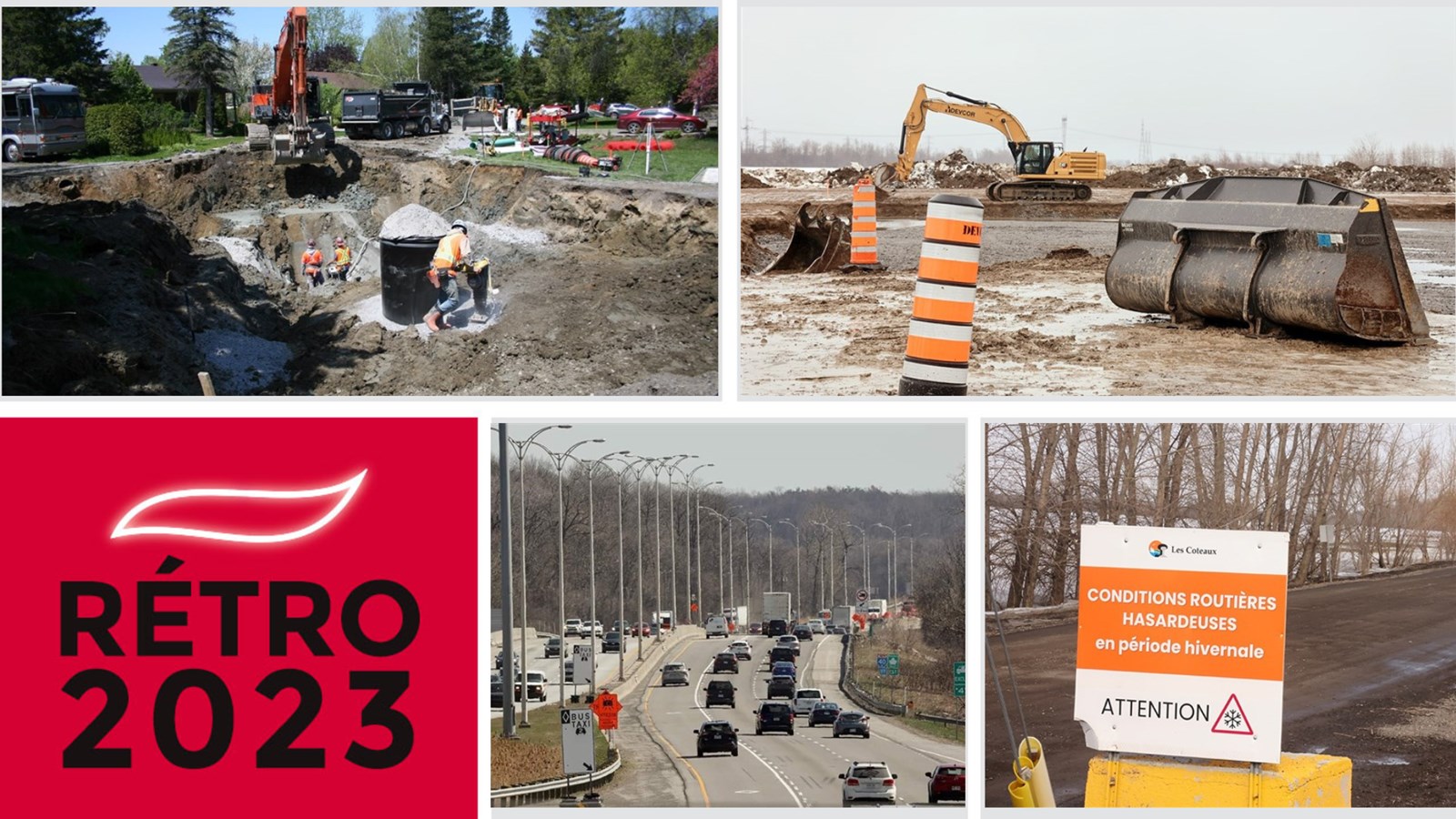 Les chantiers et travaux de l'année dans Vaudreuil-Soulanges - Partie 1