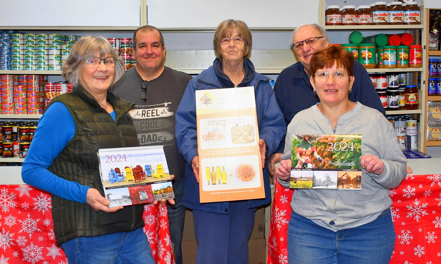 Des calendriers vendus au profit de la guignolée de Club optimiste de Rigaud
