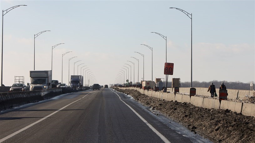 Le pont de l'Île-aux-Tourtes en 2023