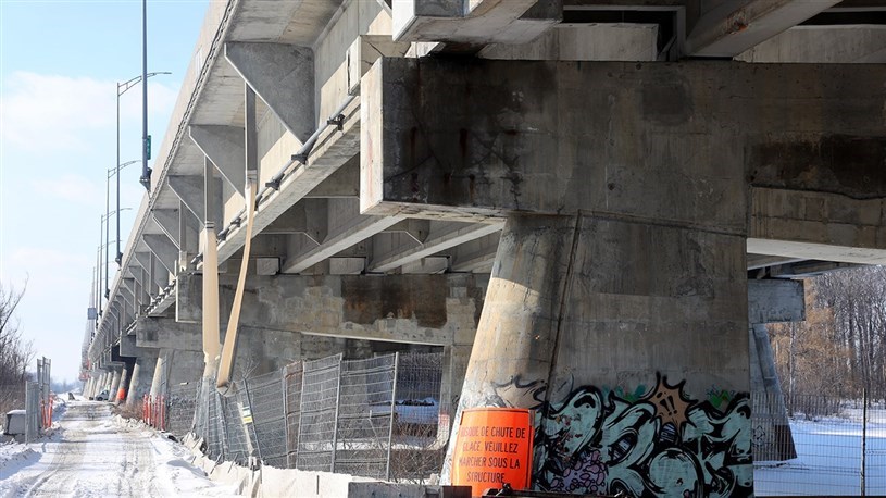 Le pont de l'Île-aux-Tourtes en 2023