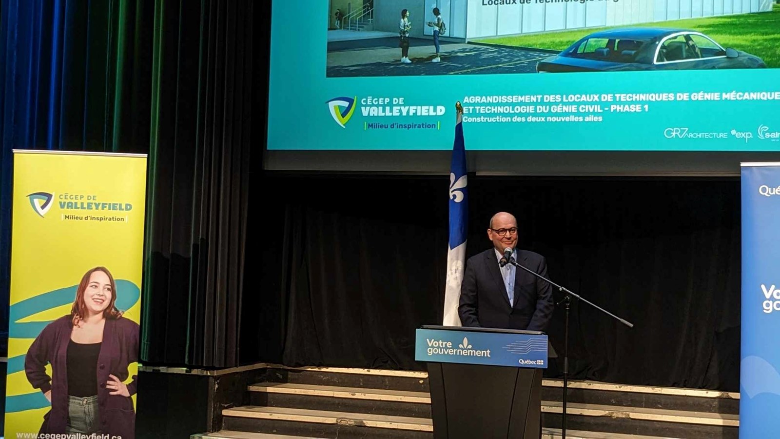 Québec accorde 10 M$ au Cégep de Valleyfield