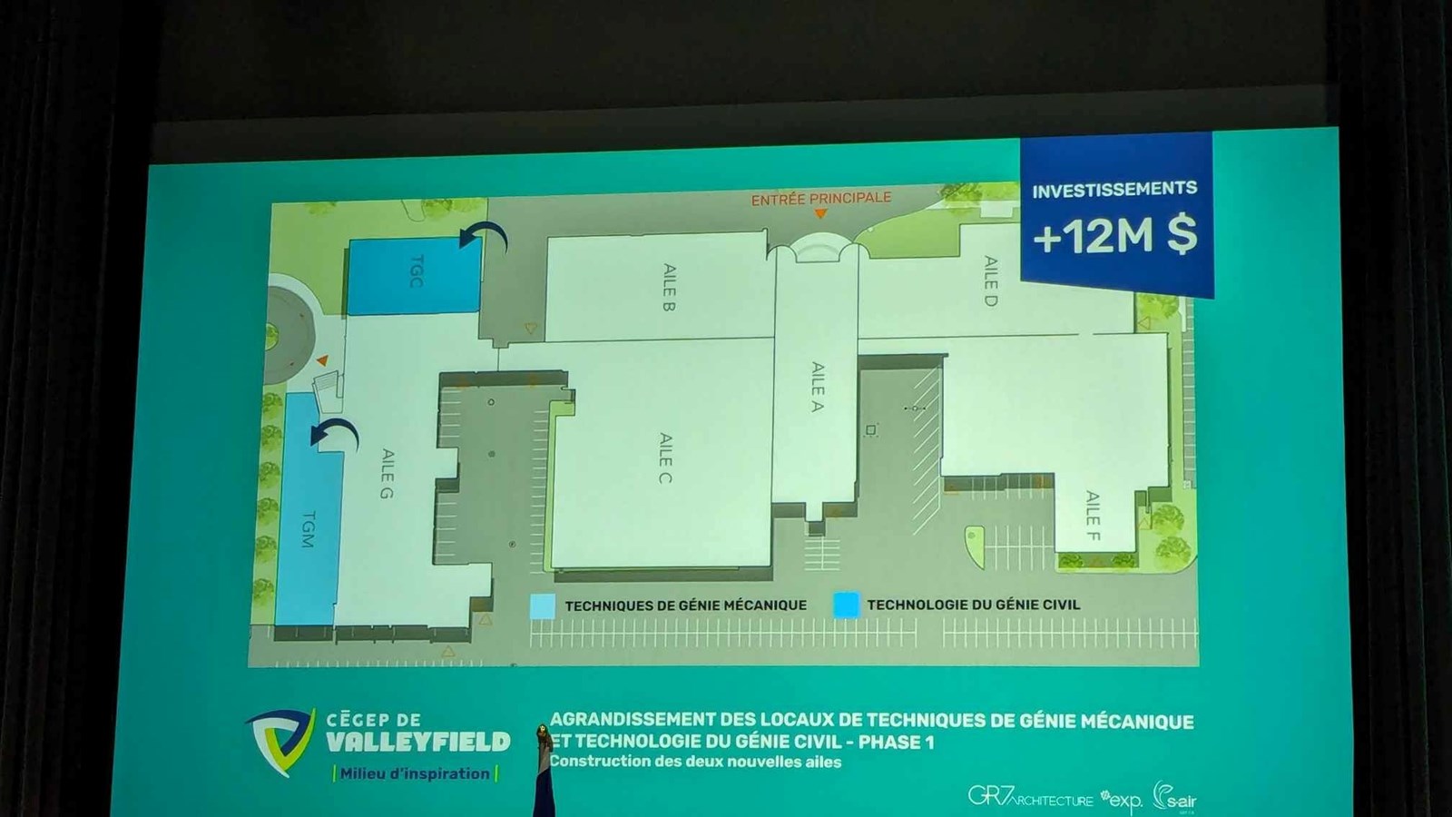 Québec accorde 10 M$ au Cégep de Valleyfield