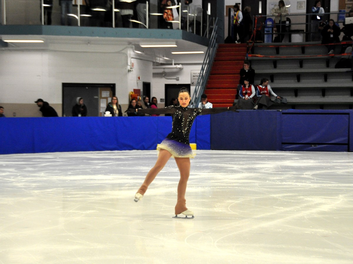 Ariane Gloutney est venue à quelques points d’établir une marque personnelle après une année marquée par les blessures et une première participation aux Jeux du Québec