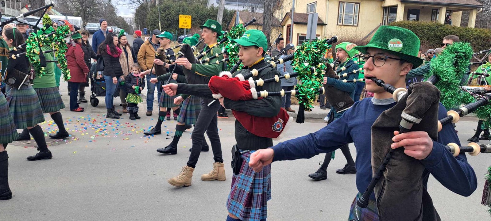 Retour en images sur le Défilé de la Saint-Patrick à Hudson