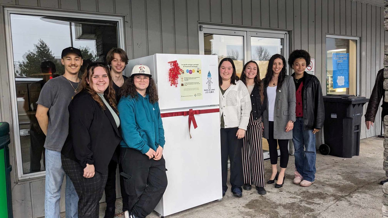 Un premier frigo communautaire inauguré aux Cèdres