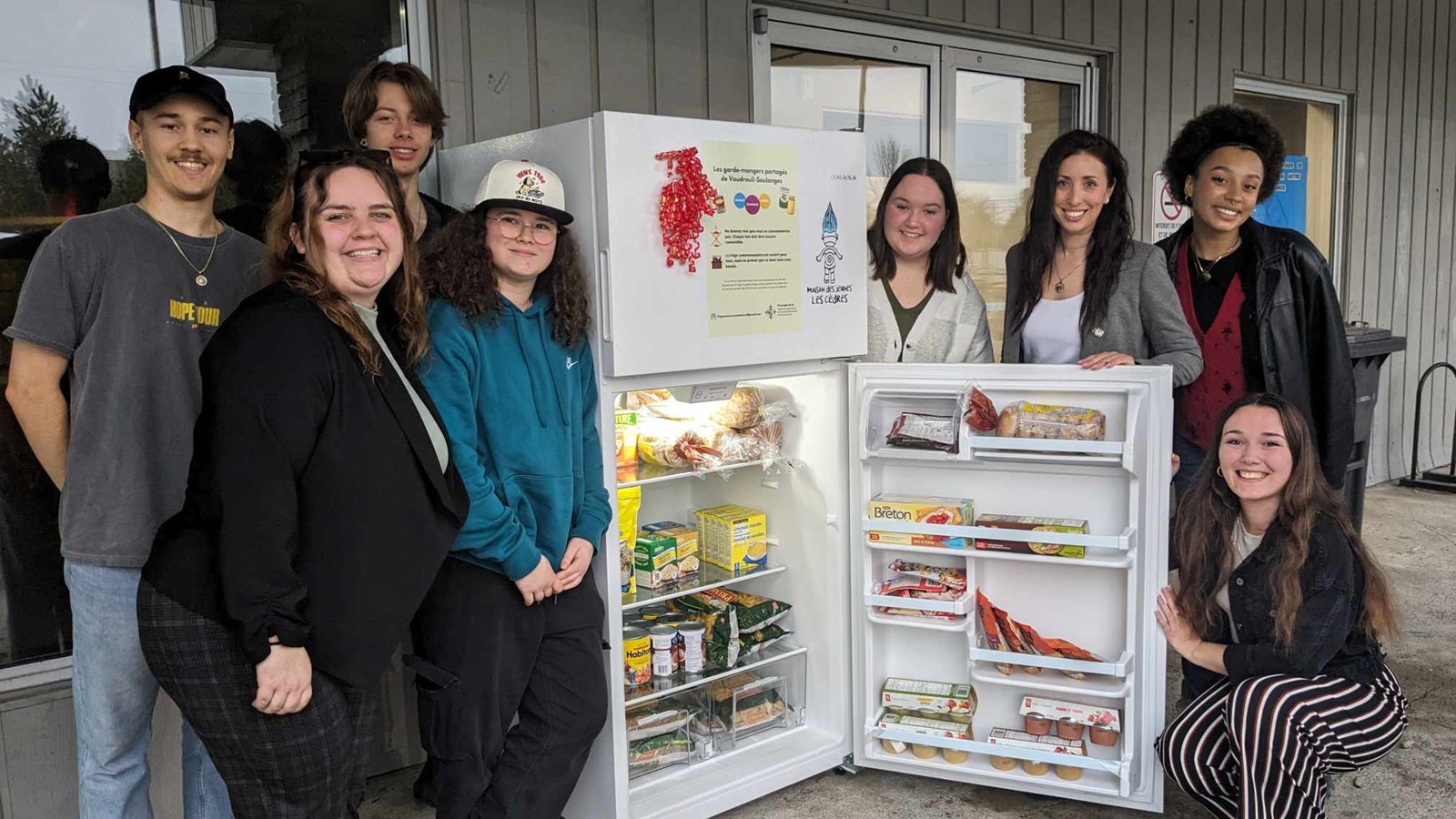 First community fridge inaugurated in Les Cèdres