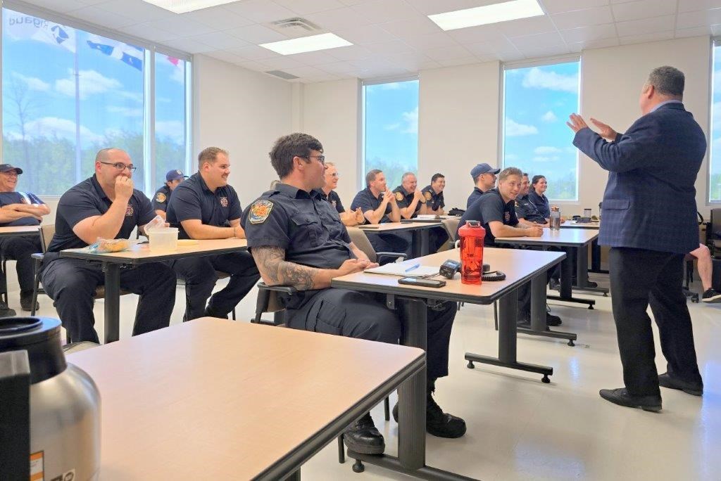 Clandestine laboratory training for Vaudreuil-Soulanges firefighters