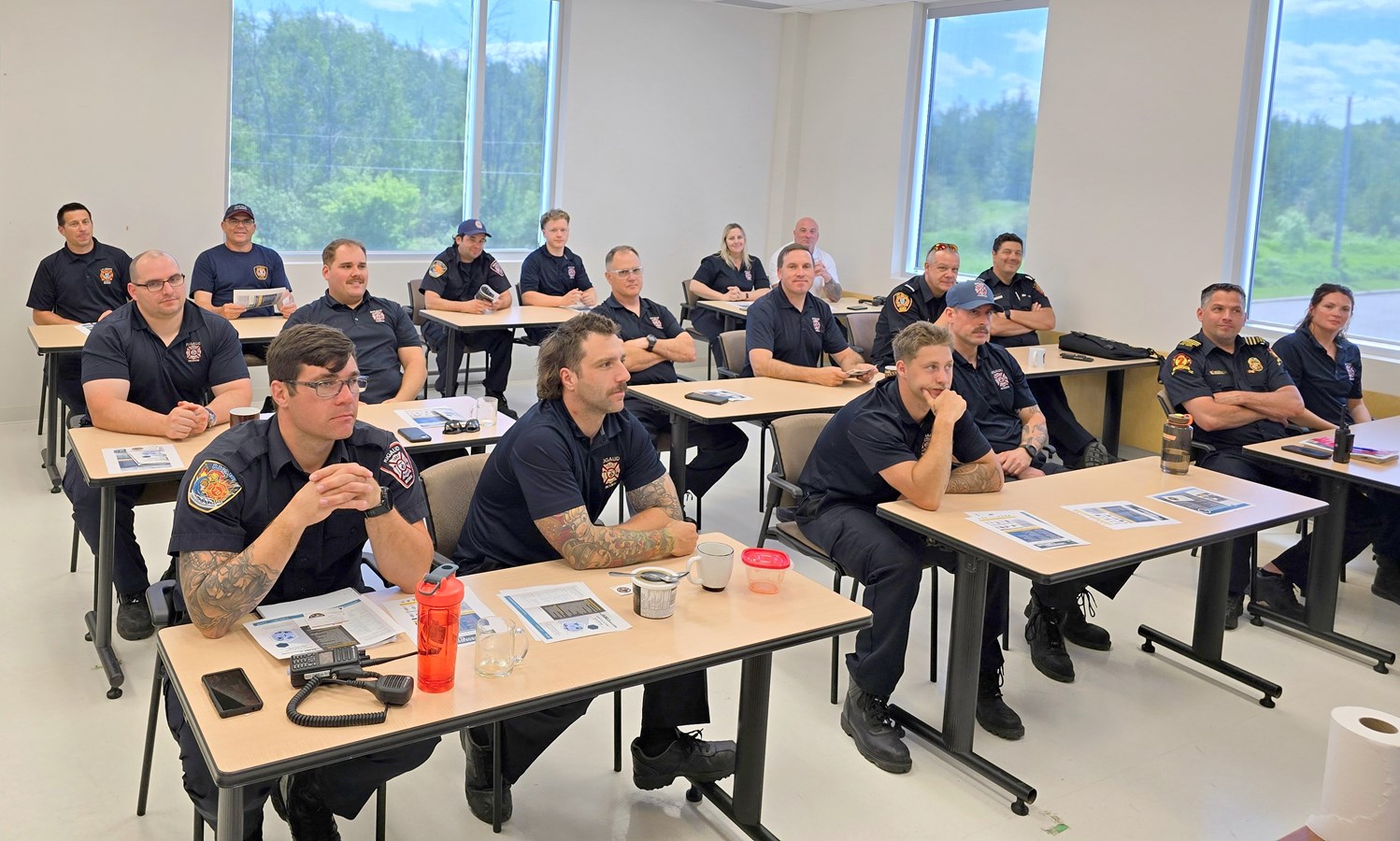 Clandestine laboratory training for Vaudreuil-Soulanges firefighters